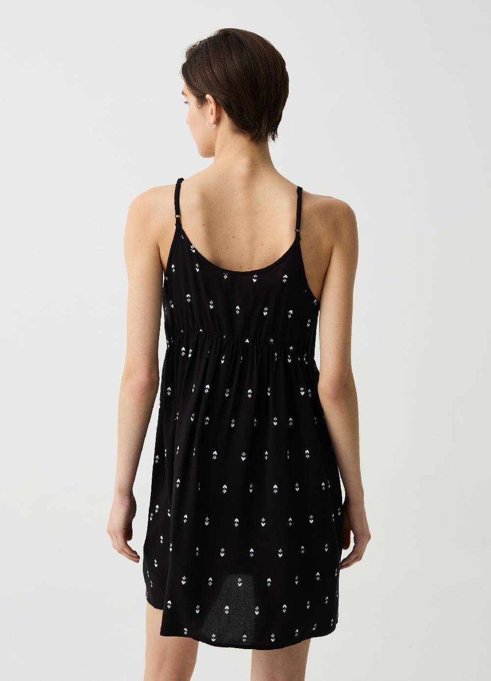 Ovs Camicia Da Notte Con Stampa Etnica