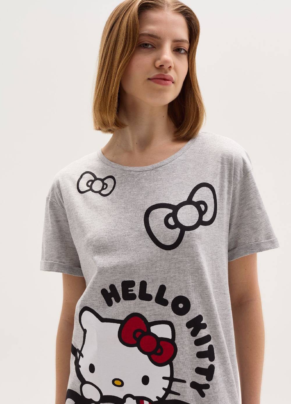 Ovs Camicia Da Notte Con Stampa Hello Kitty