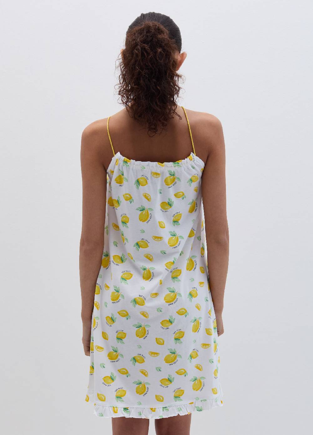 Ovs Camicia Da Notte Con Stampa Limoni