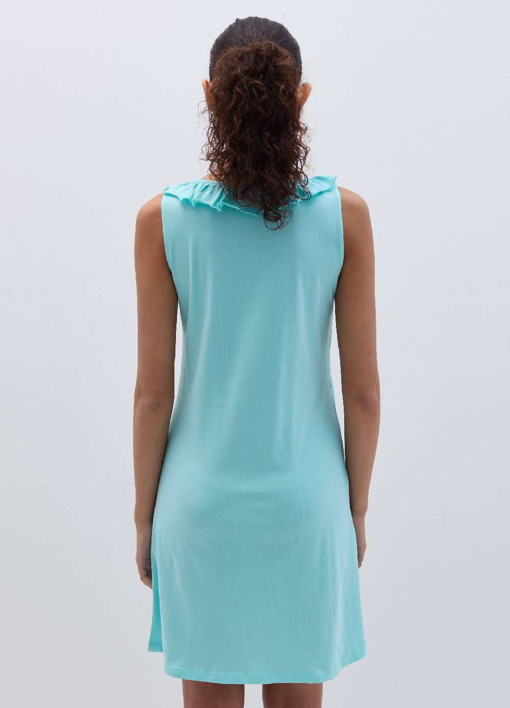 Ovs Camicia Da Notte Scollo A V Con Volant