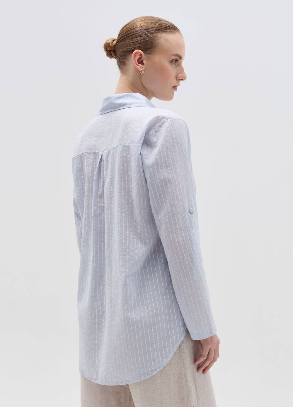 Ovs Camicia In Cotone A Righe