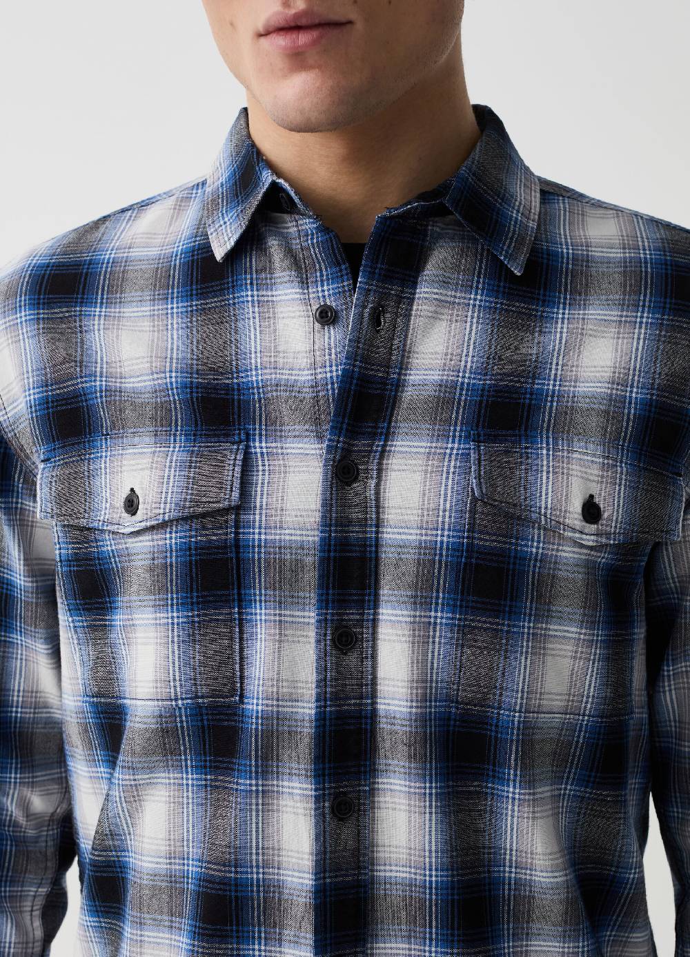 Ovs Camicia In Cotone Con Fantasia Check