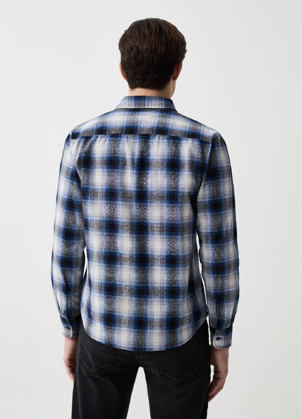 Ovs Camicia In Cotone Con Fantasia Check