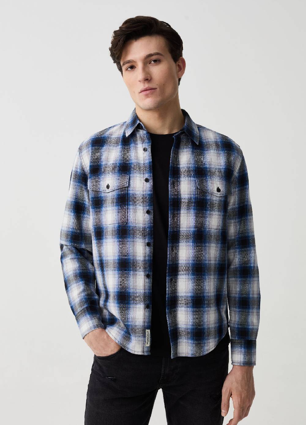 Ovs Camicia in cotone con fantasia check