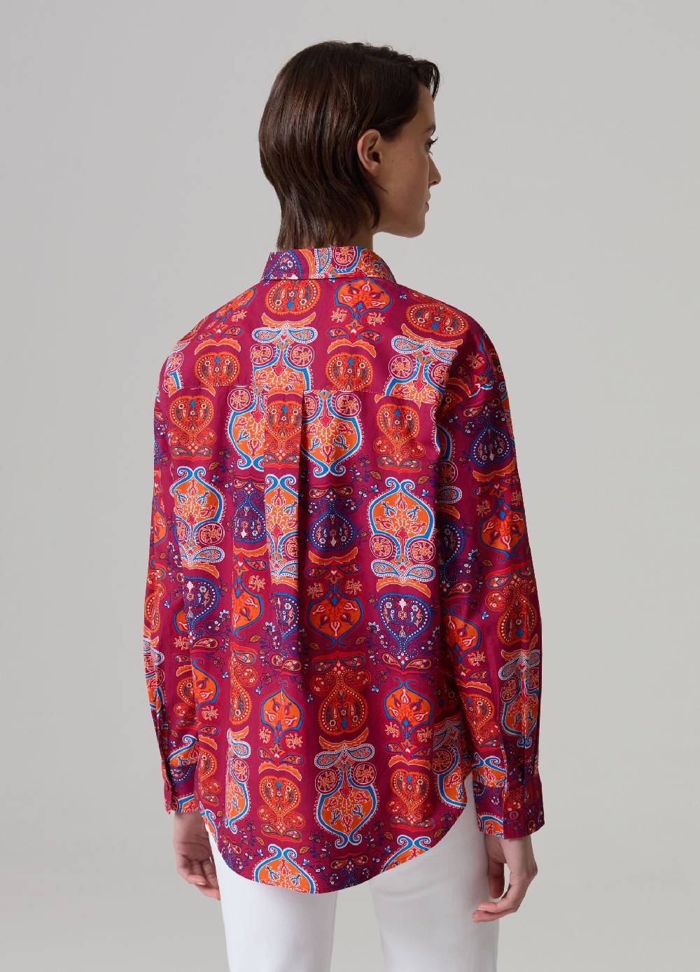 Ovs Camicia In Cotone Con Stampa Folk