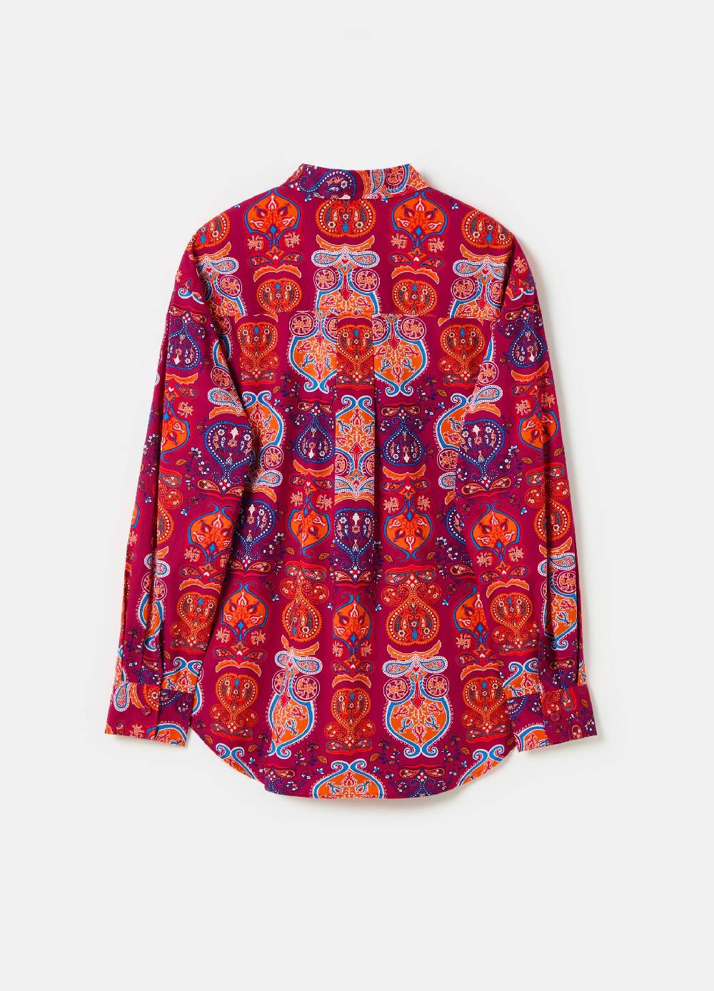 Ovs Camicia In Cotone Con Stampa Folk