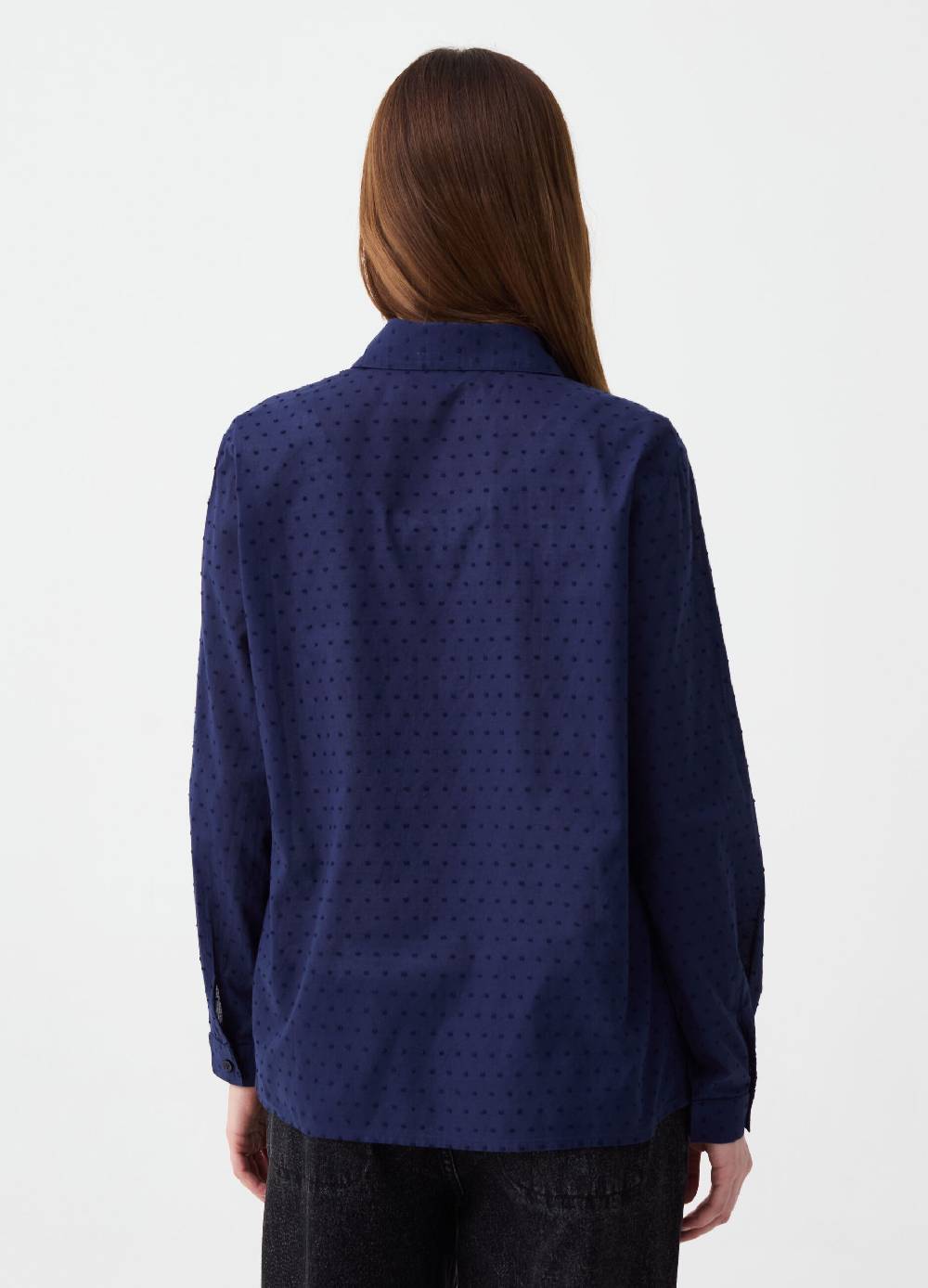 Ovs Camicia In Cotone Dobby