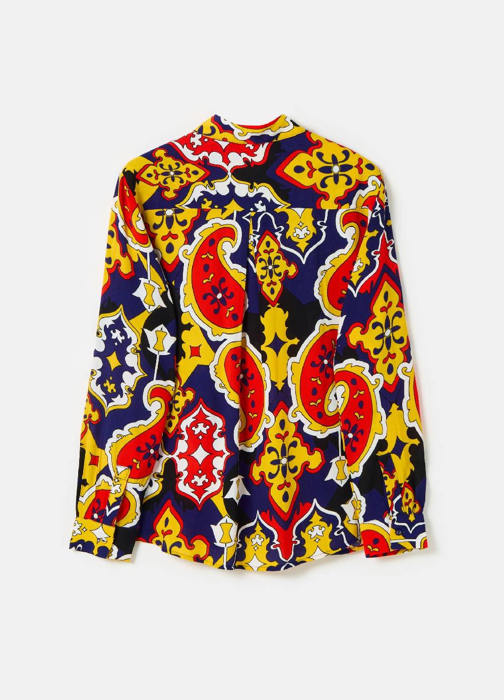 Ovs Camicia In Crêpe Con Stampa All-over