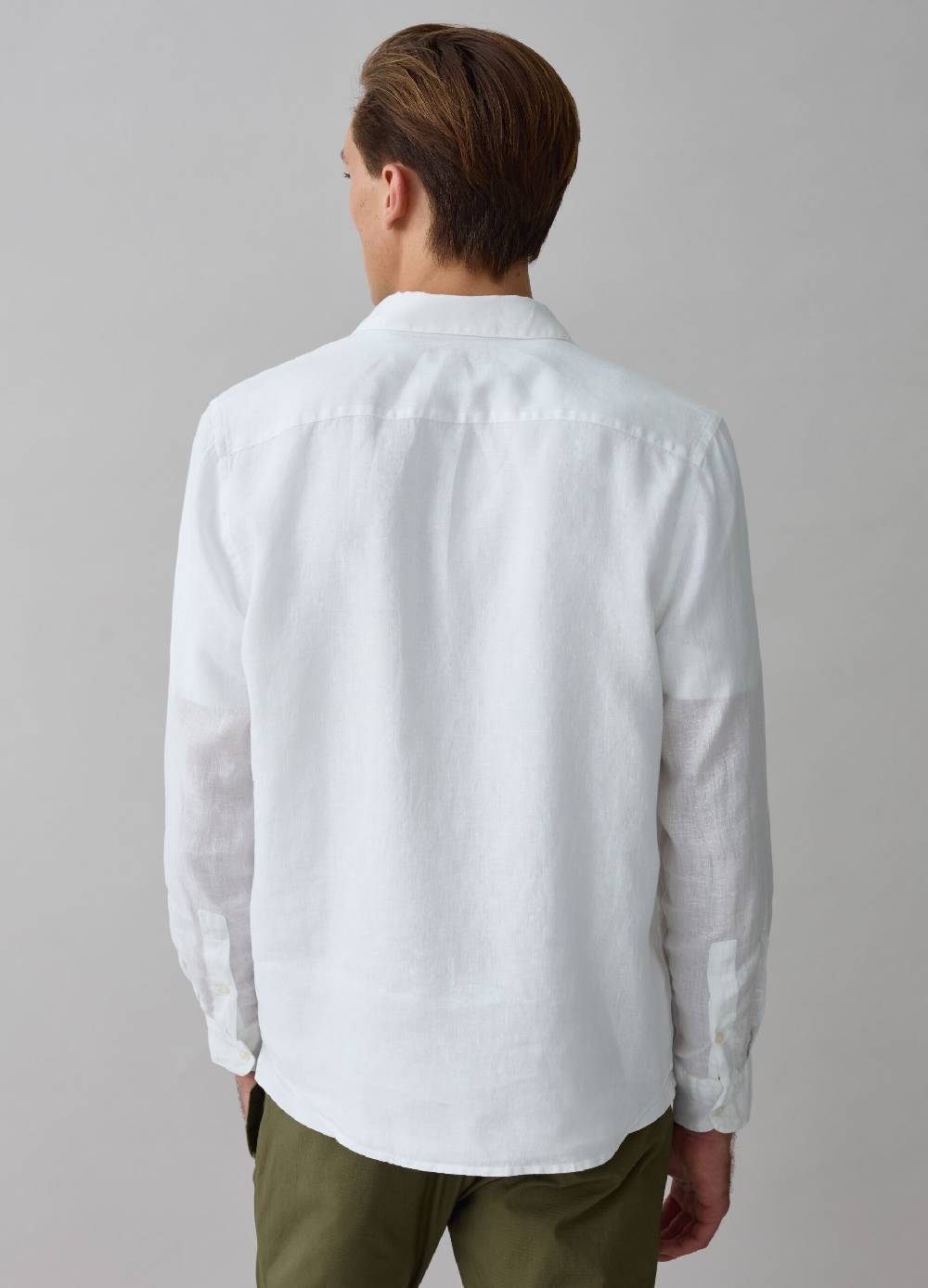 Ovs Camicia In Lino Con Tasche