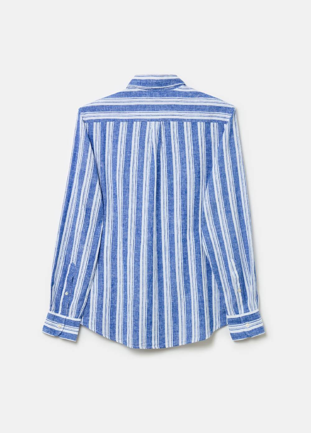 Ovs Camicia In Lino E Cotone A Righe