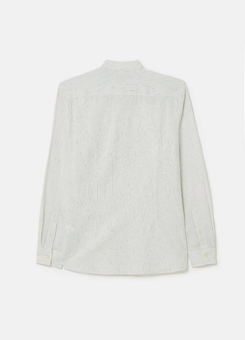 Ovs Camicia In Lino E Cotone A Righe Sottili