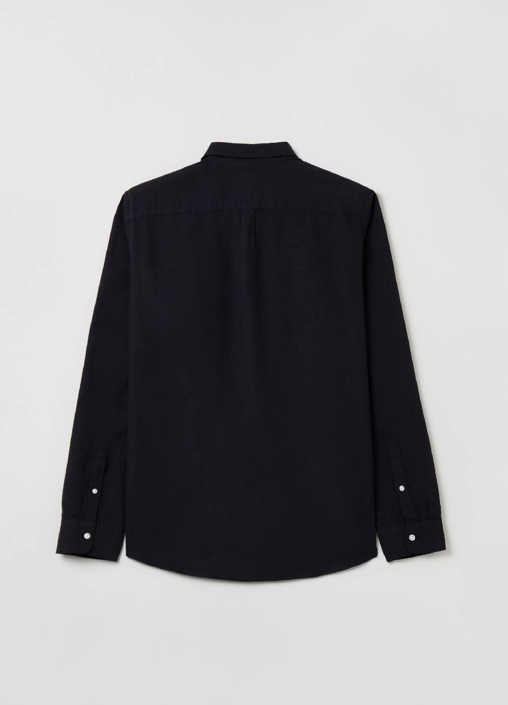 Ovs Camicia In Lino E Cotone Con Tasca