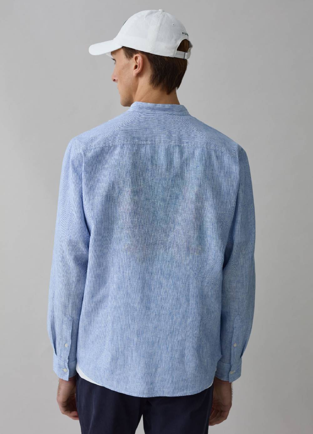 Ovs Camicia In Lino E Cotone Effetto Fiammato