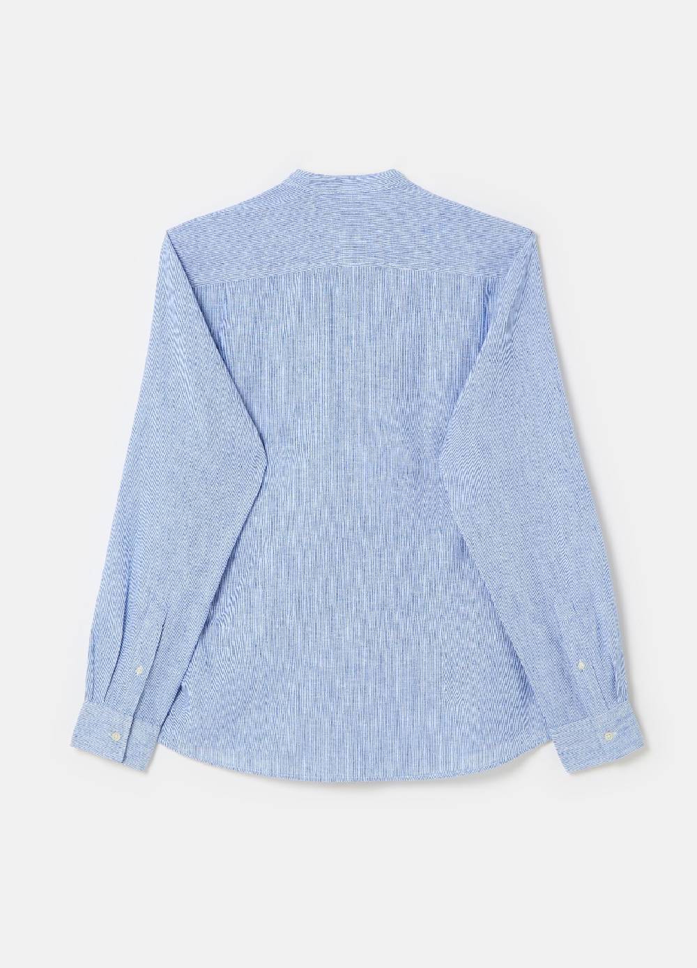 Ovs Camicia In Lino E Cotone Effetto Fiammato