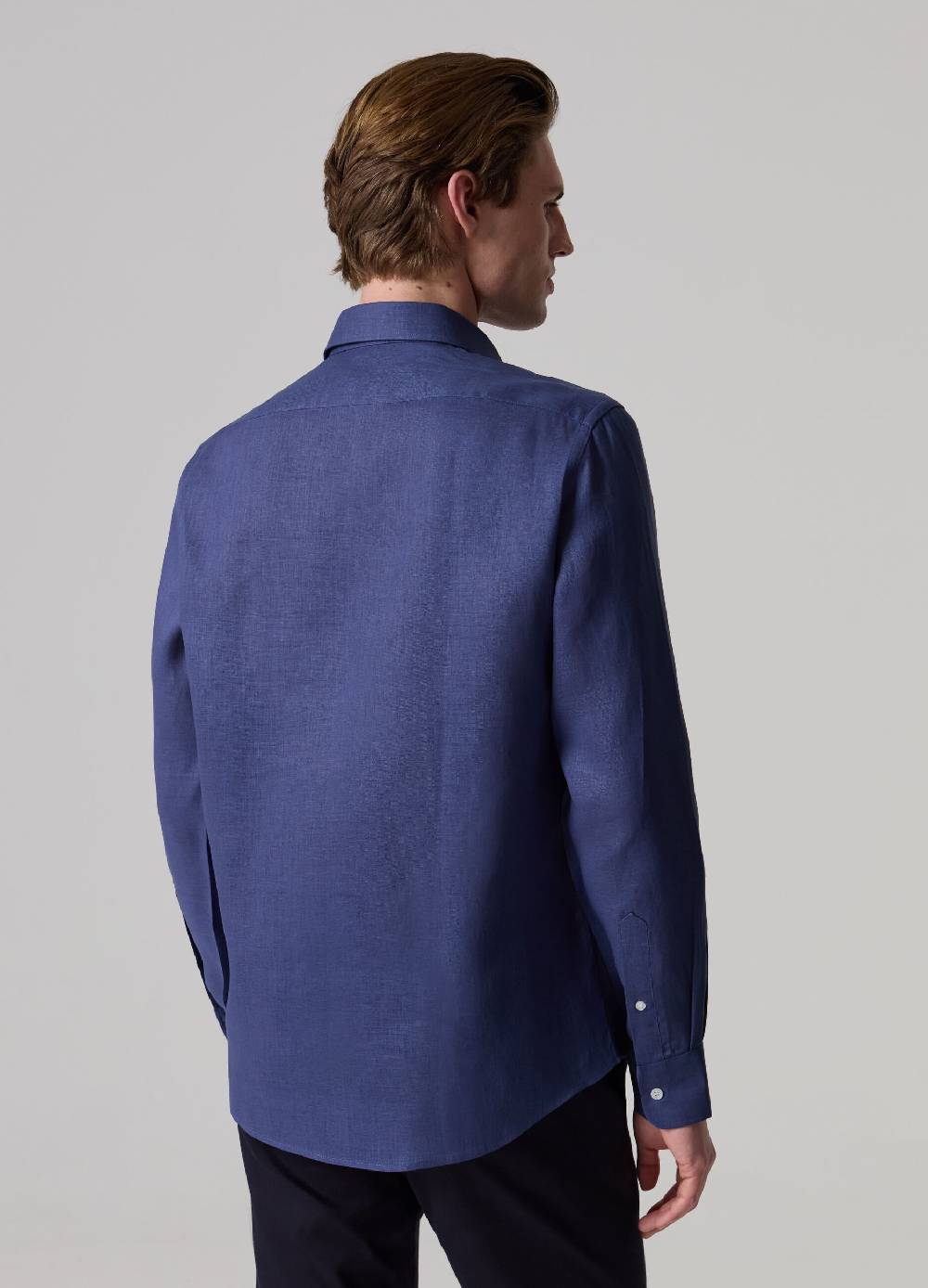 Ovs Camicia In Lino PIOMBO