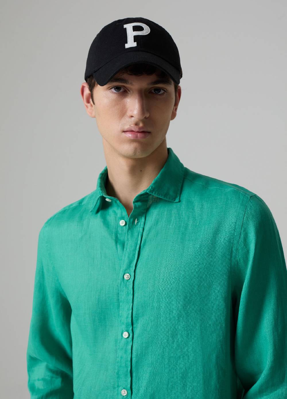 Ovs Camicia In Lino Tinta Unita