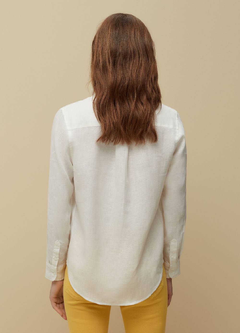 Ovs Camicia In Lino Tinta Unita