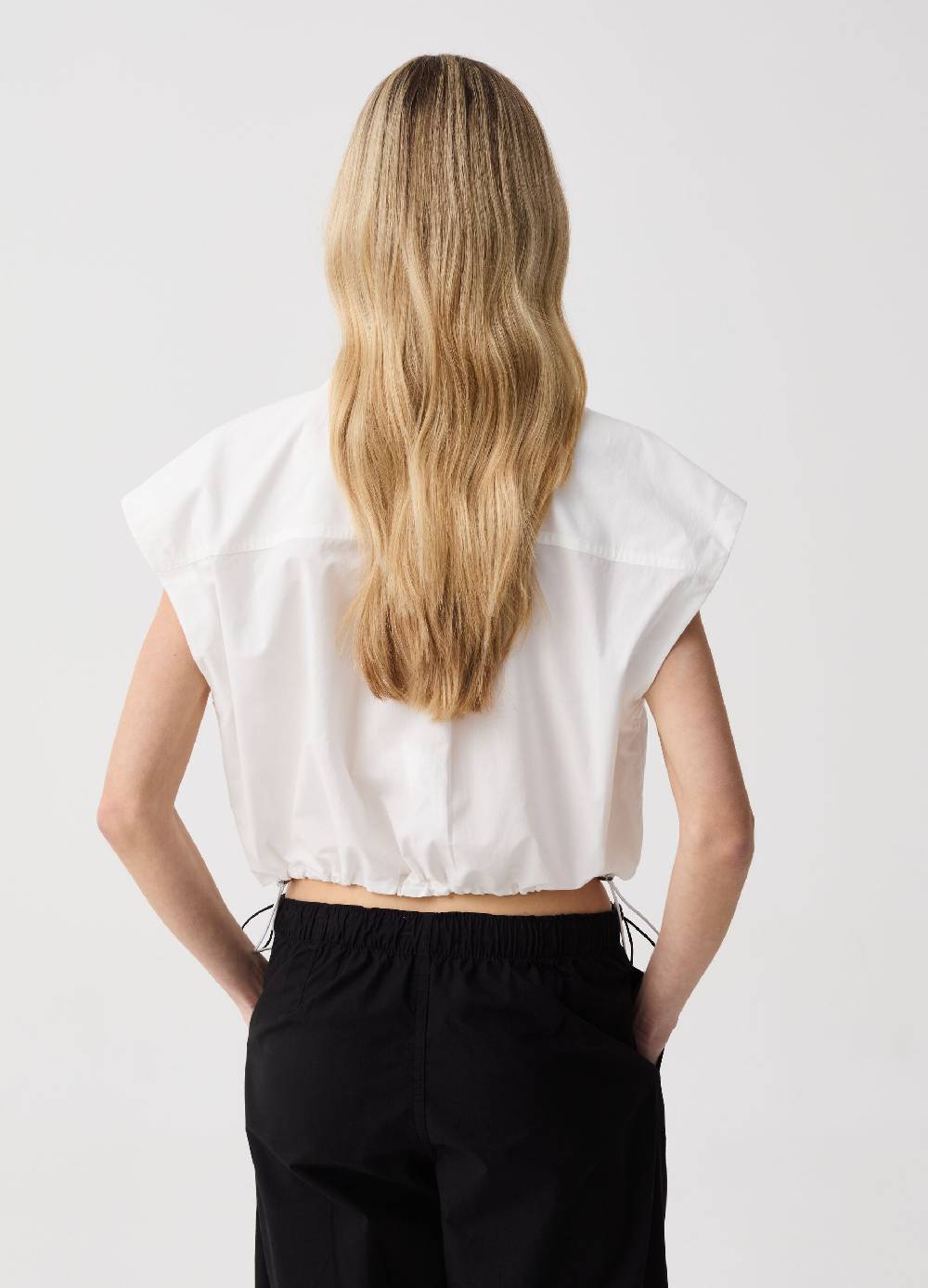 Ovs Camicia In Popeline Con Tasche