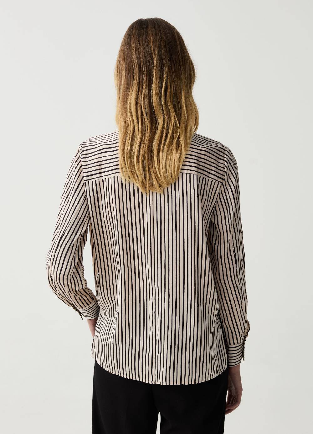 Ovs Camicia In Satin Con Spacchi