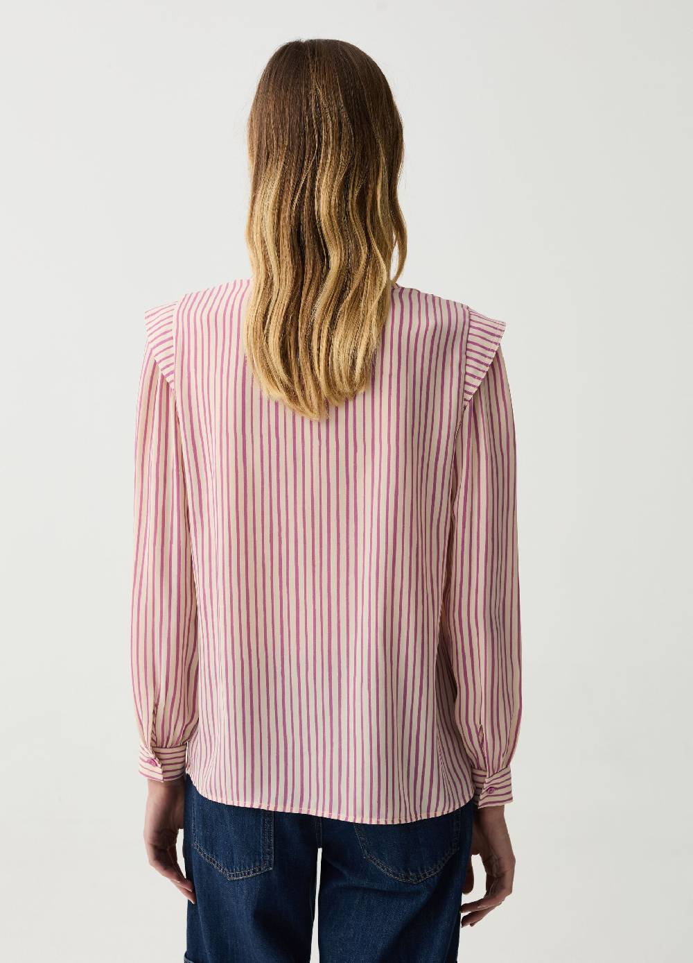 Ovs Camicia Maniche A Sbuffo Con Volant
