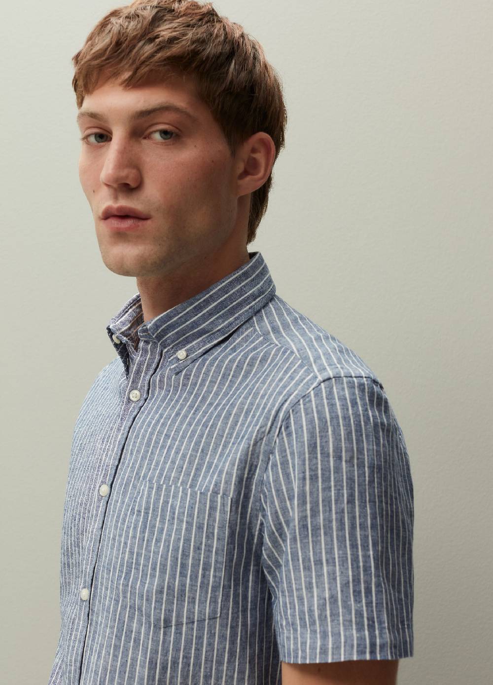 Ovs Camicia Maniche Corte A Righe