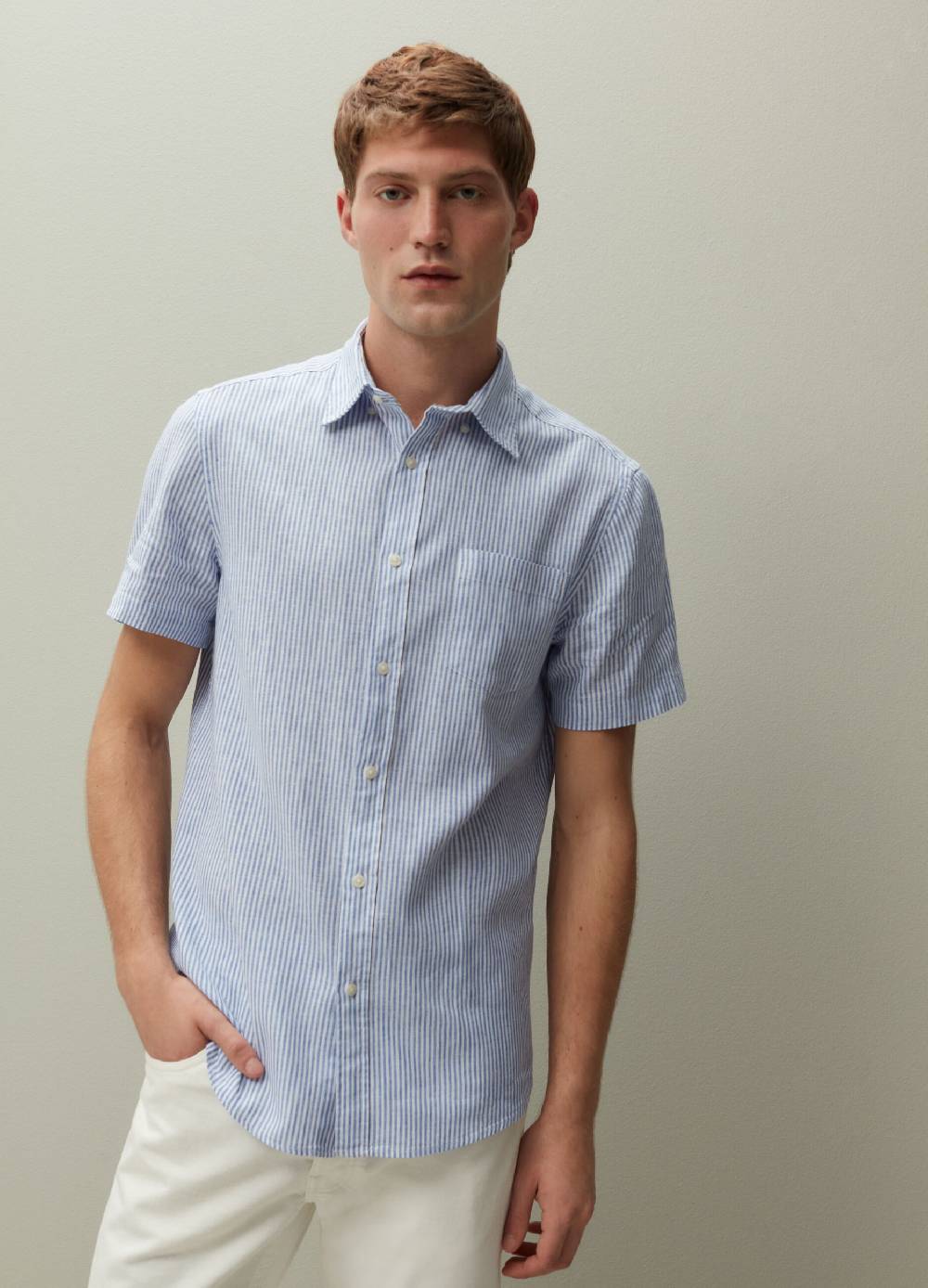 Ovs Camicia Regular Fit A Maniche Corte