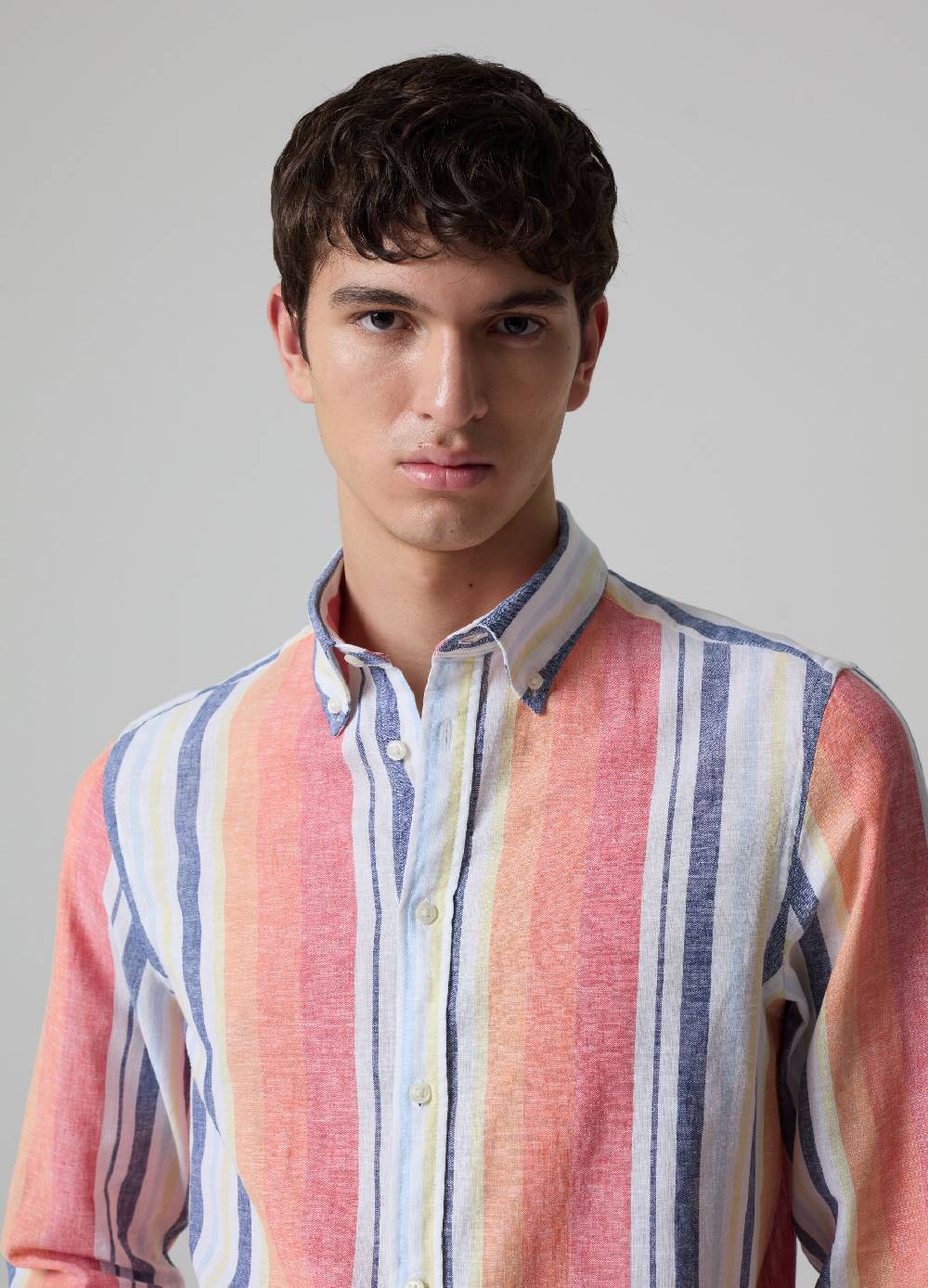 Ovs Camicia Regular Fit A Righe Multicolor