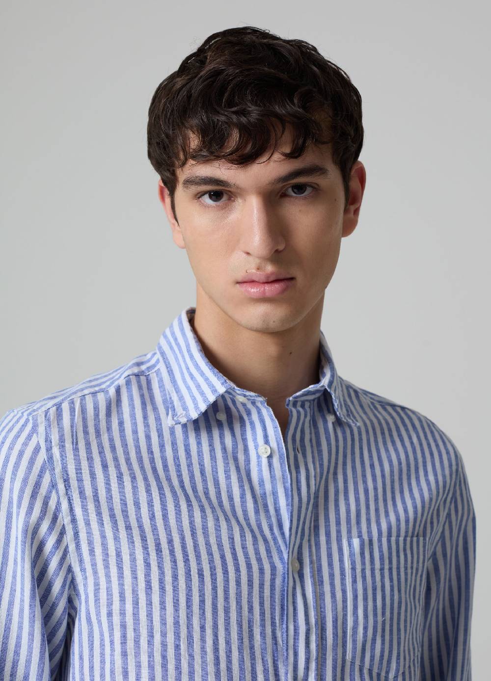 Ovs Camicia Regular Fit Button-down A Righe