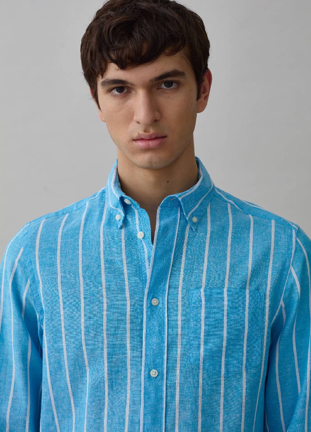 Ovs Camicia Regular Fit Con Fantasia A Righe