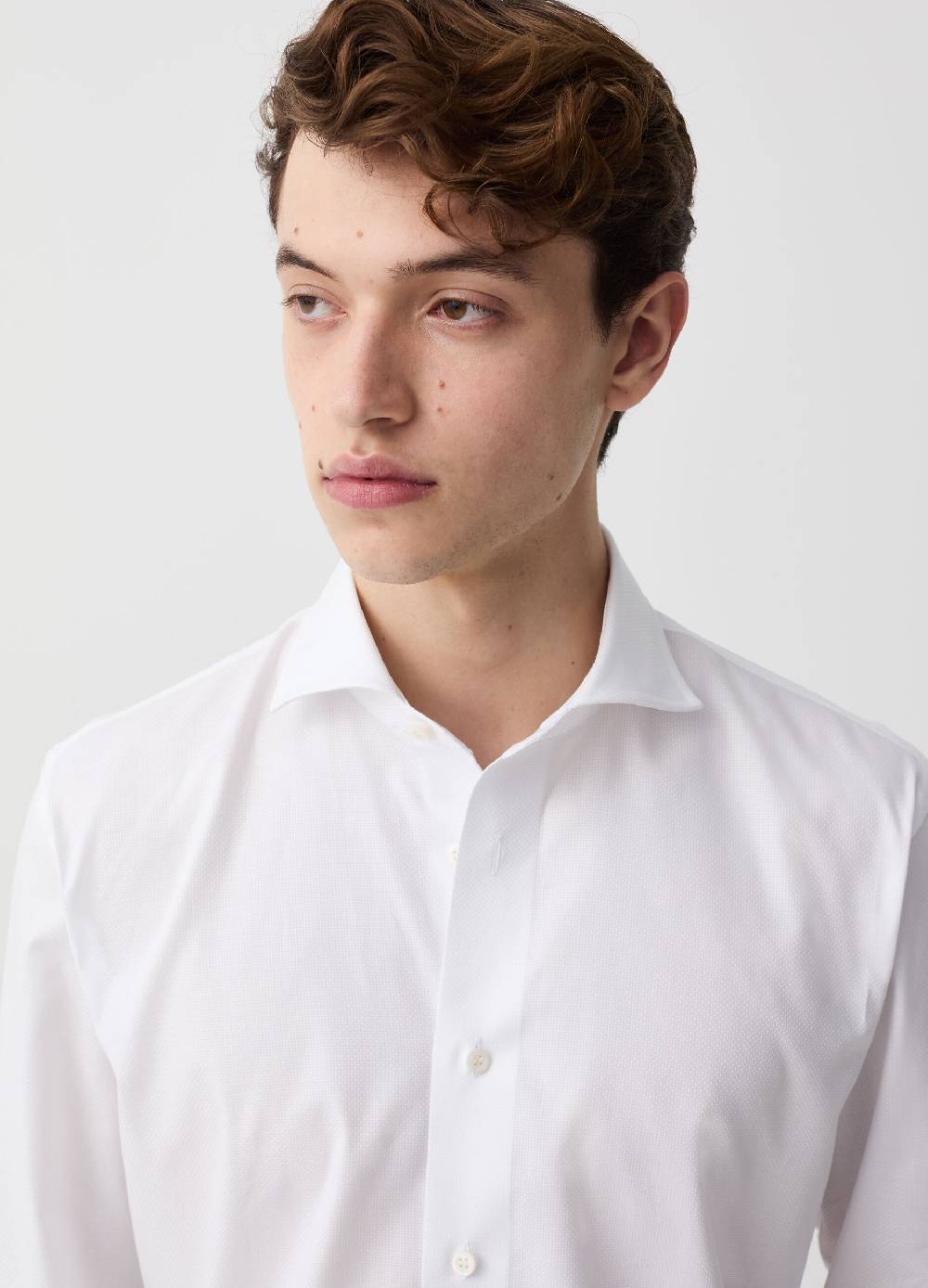 Ovs Camicia Regular Fit Con Micro Trama
