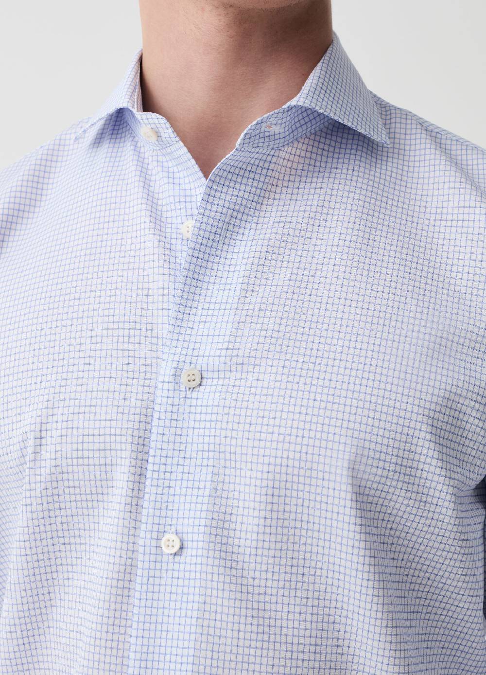 Ovs Camicia Regular Fit Easy Iron A Quadretti