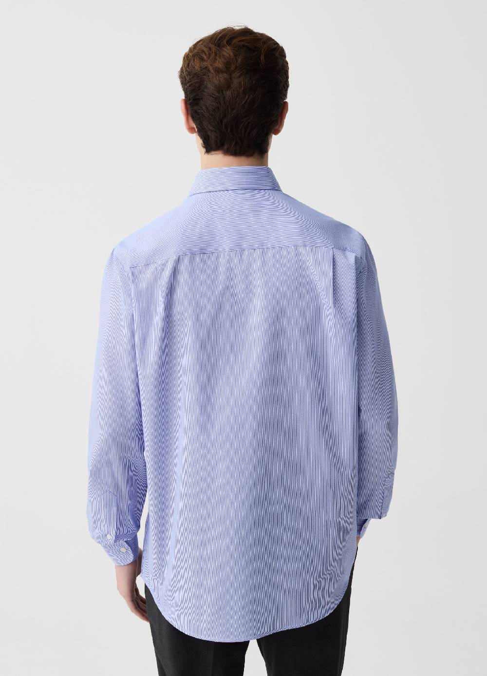 Ovs Camicia Regular Fit Easy Iron A Righe Sottili