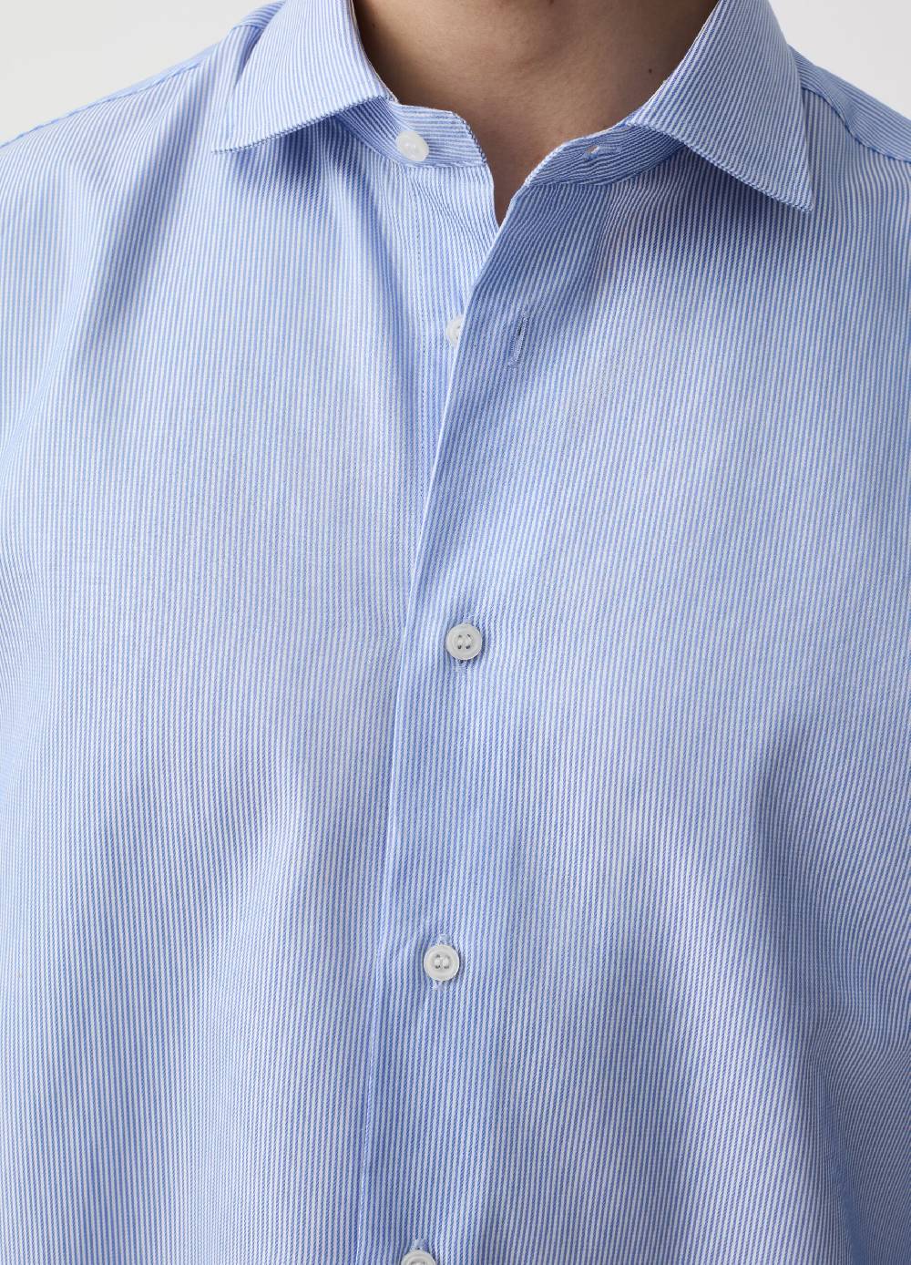 Ovs Camicia Regular Fit In Cotone Doppio Ritorto