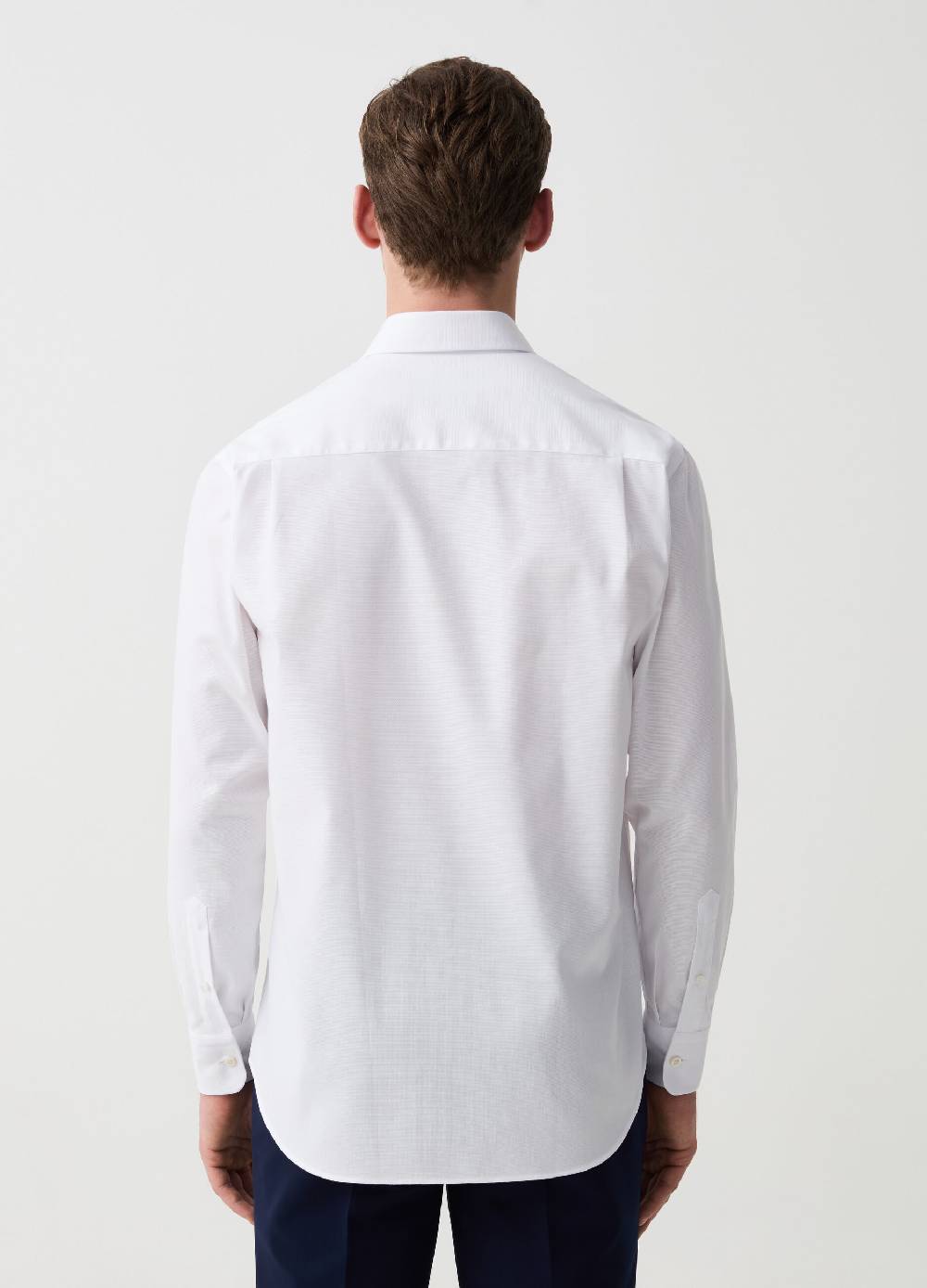 Ovs Camicia Regular Fit In Cotone Easy Iron