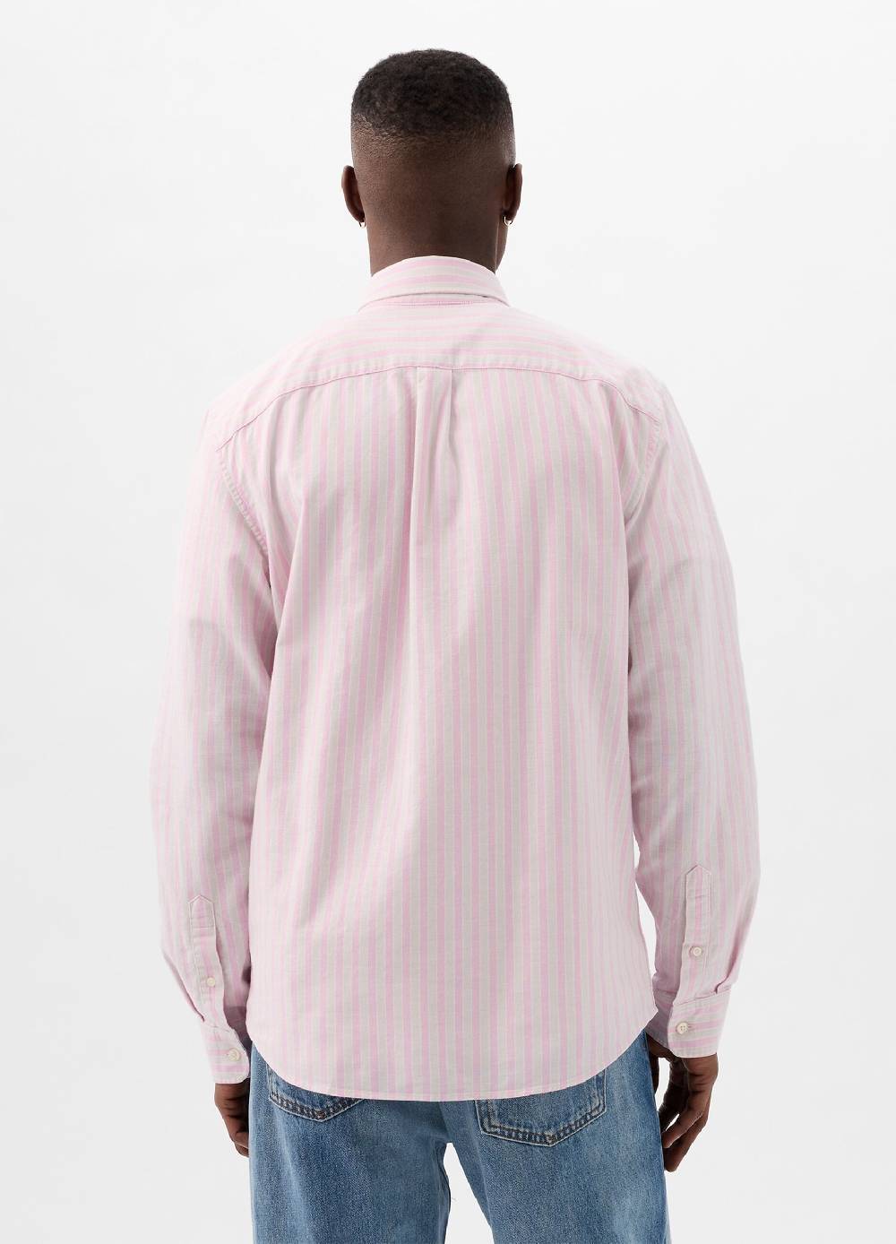 Ovs Camicia Regular Fit In Cotone Oxford A Righe