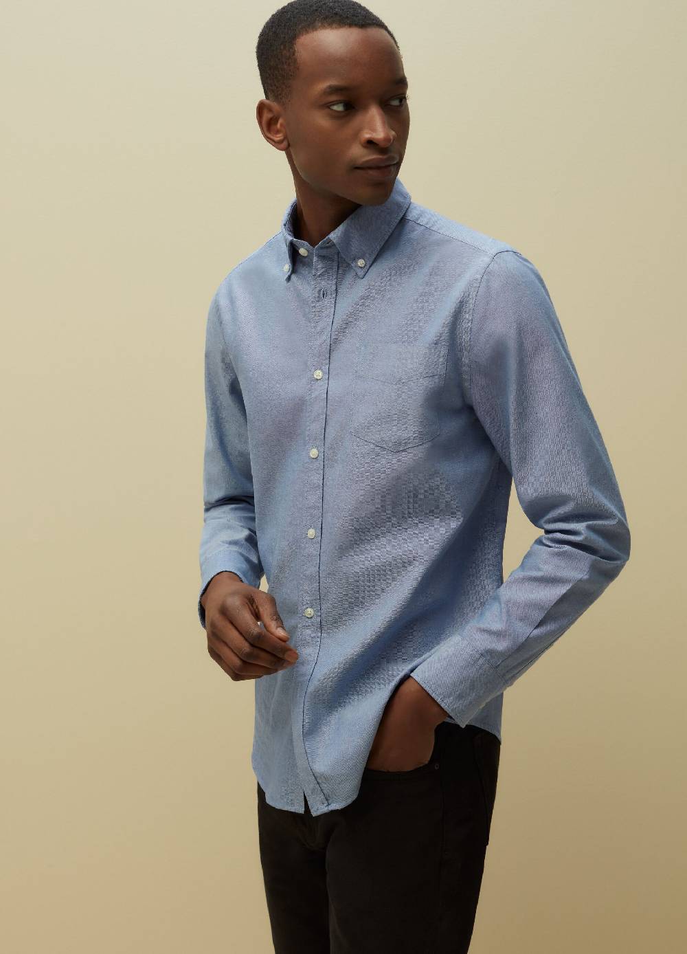 Ovs Camicia Regular Fit In Cotone Oxford