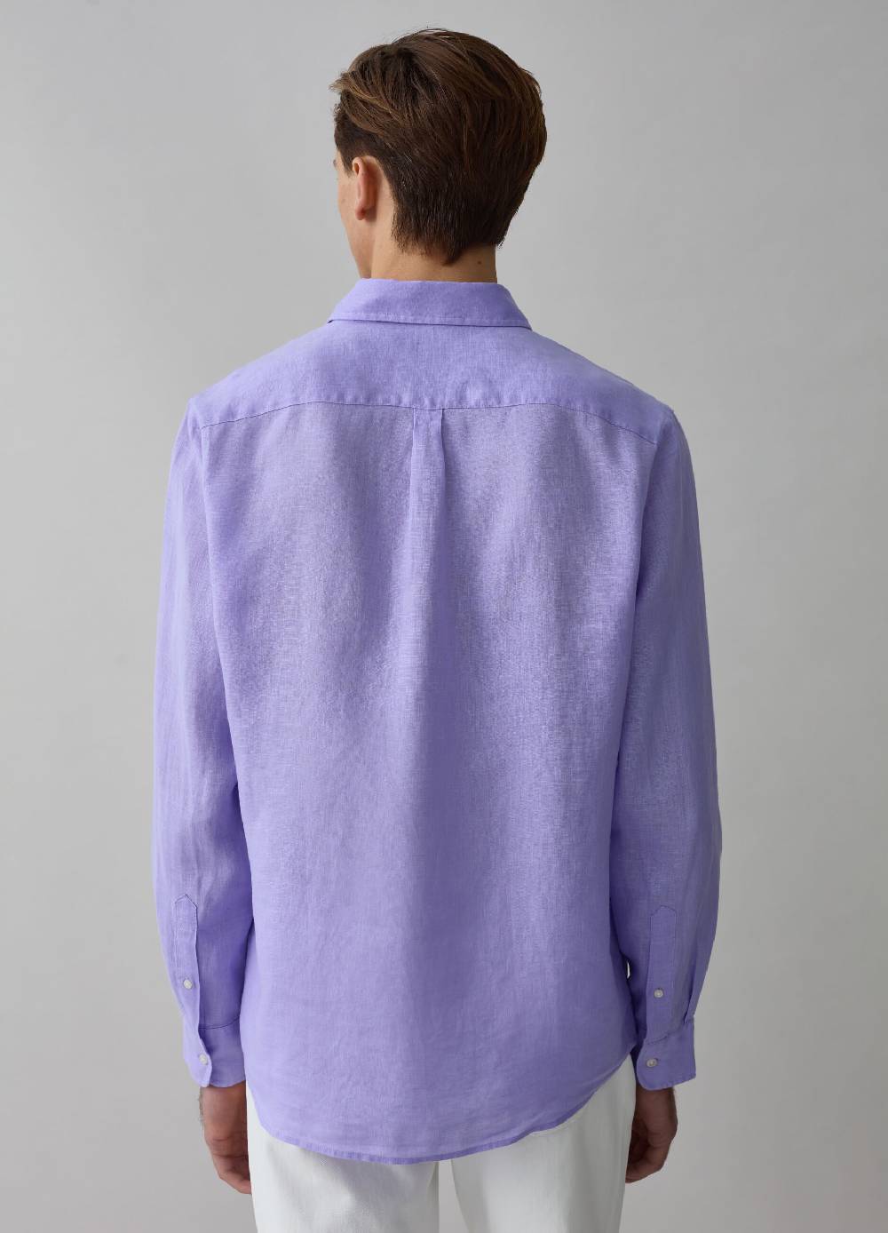 Ovs Camicia Regular Fit In Lino Button-down