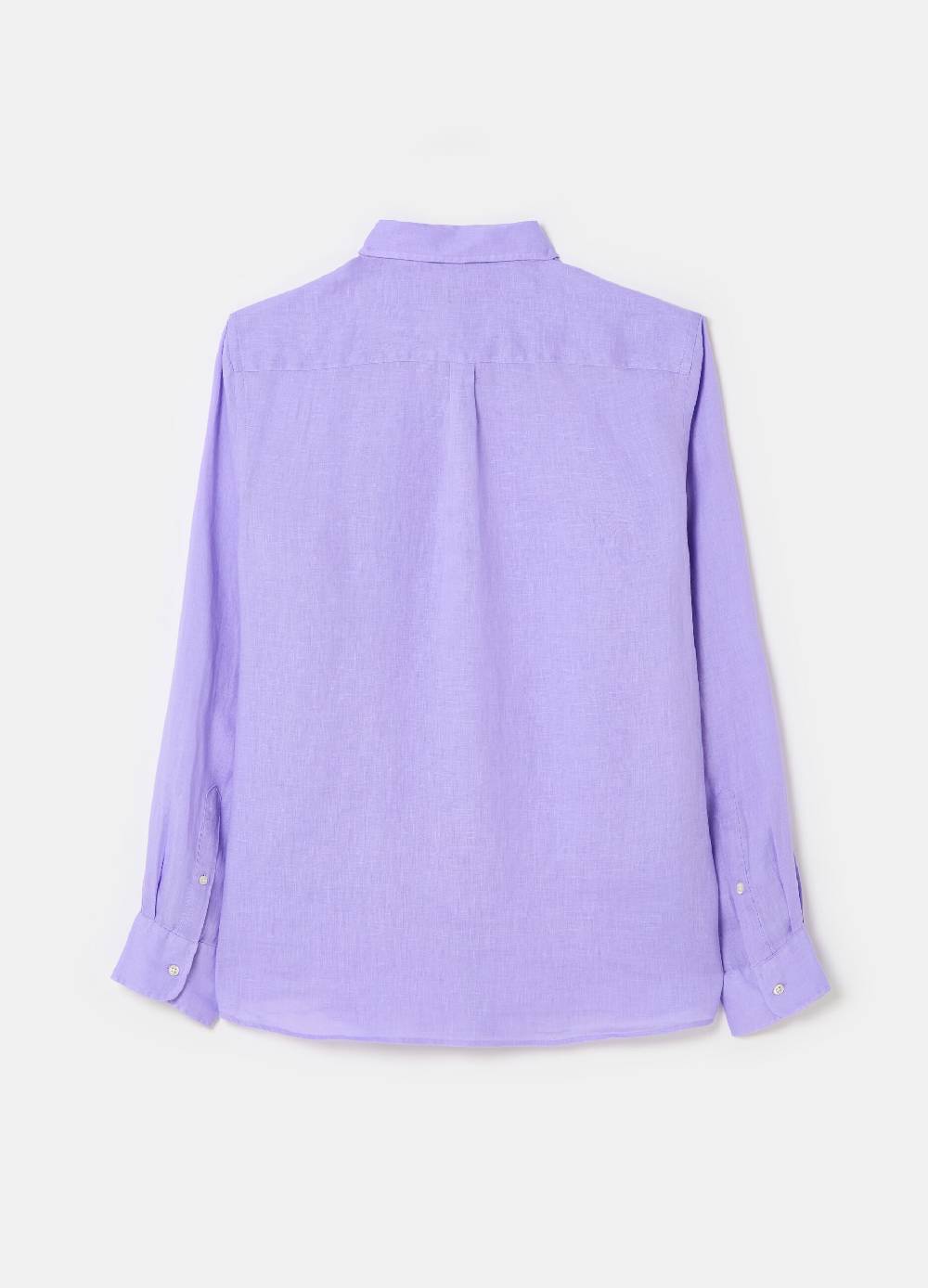 Ovs Camicia Regular Fit In Lino Button-down