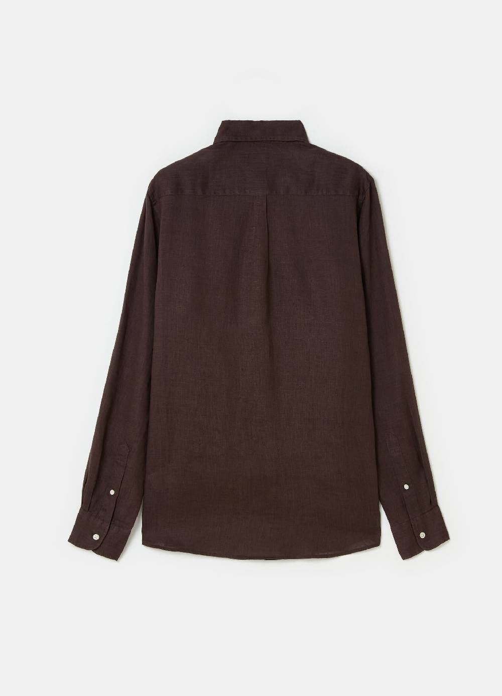 Ovs Camicia Regular Fit In Lino Con Tasca