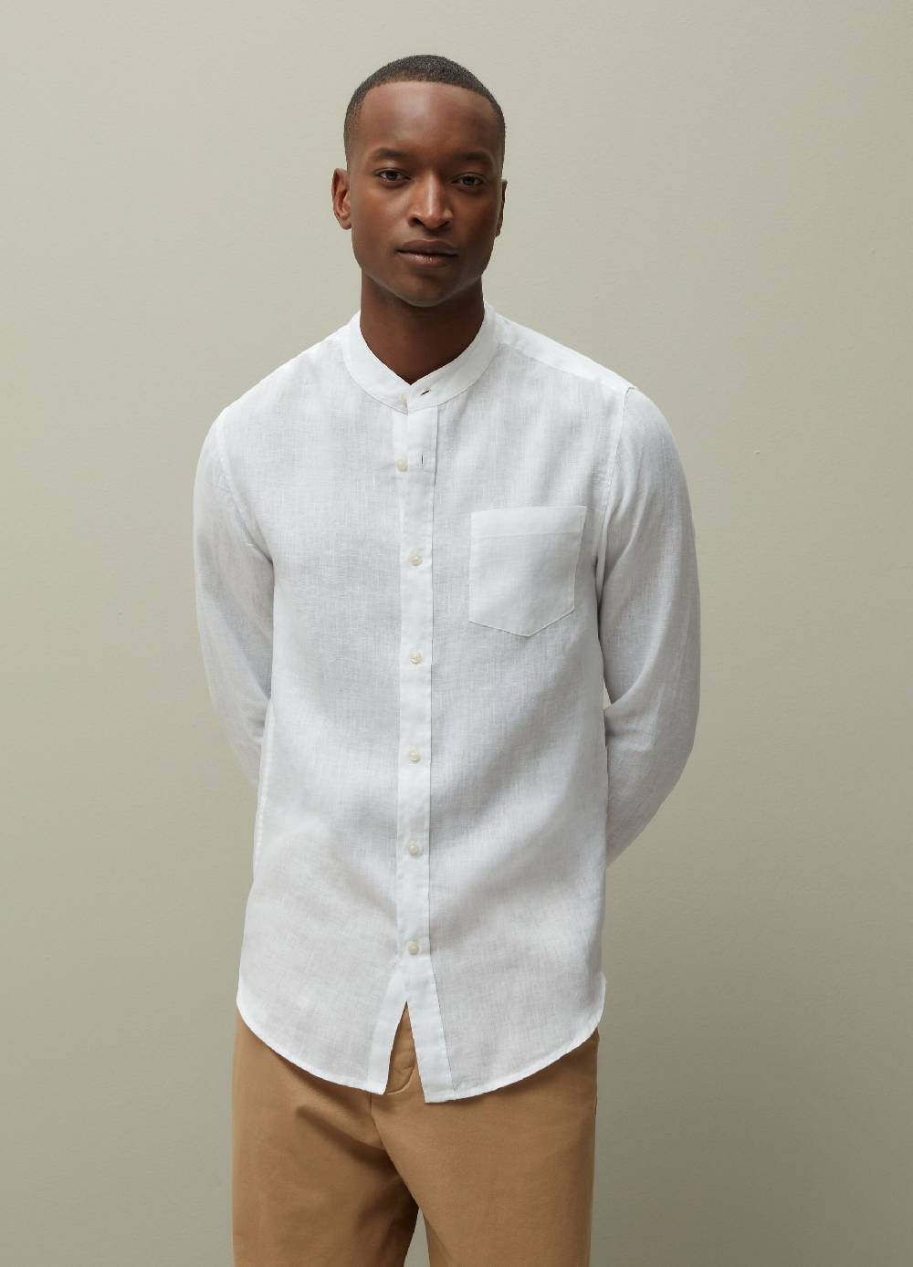 Ovs Camicia Regular Fit In Lino