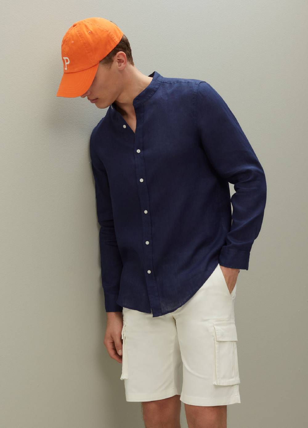 Ovs Camicia Regular Fit In Lino