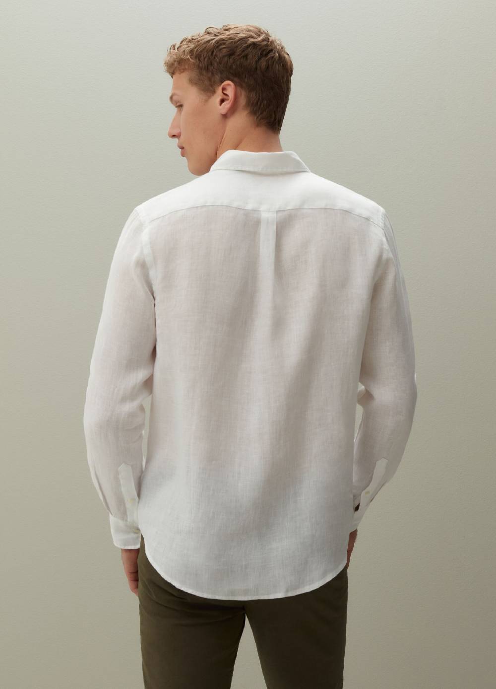 Ovs Camicia Regular Fit In Lino