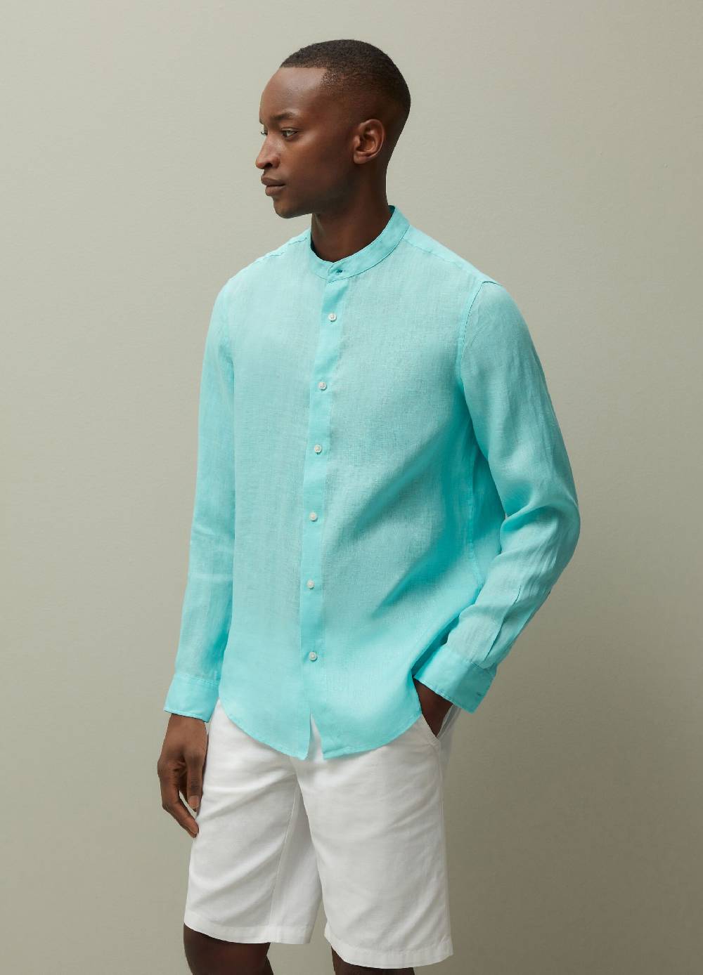 Ovs Camicia Regular Fit In Lino