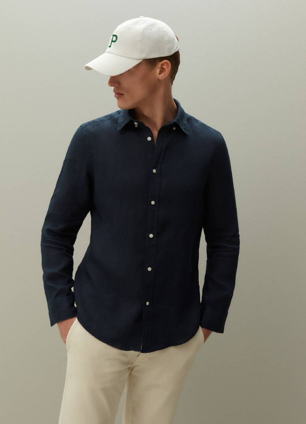 Ovs Camicia Regular Fit In Lino