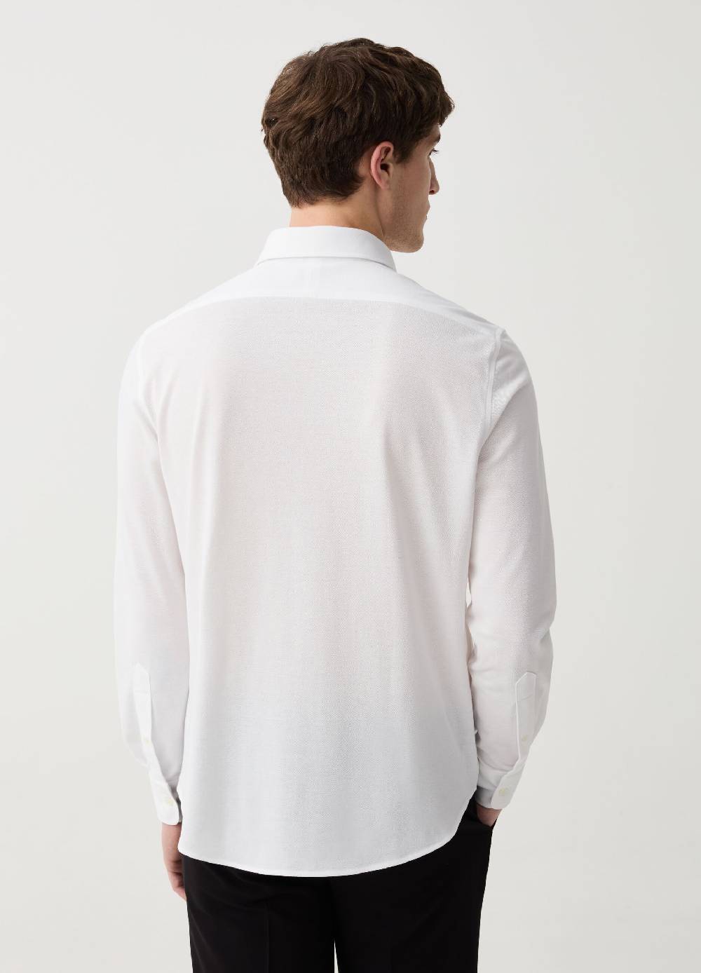 Ovs Camicia Regular Fit In Maglia