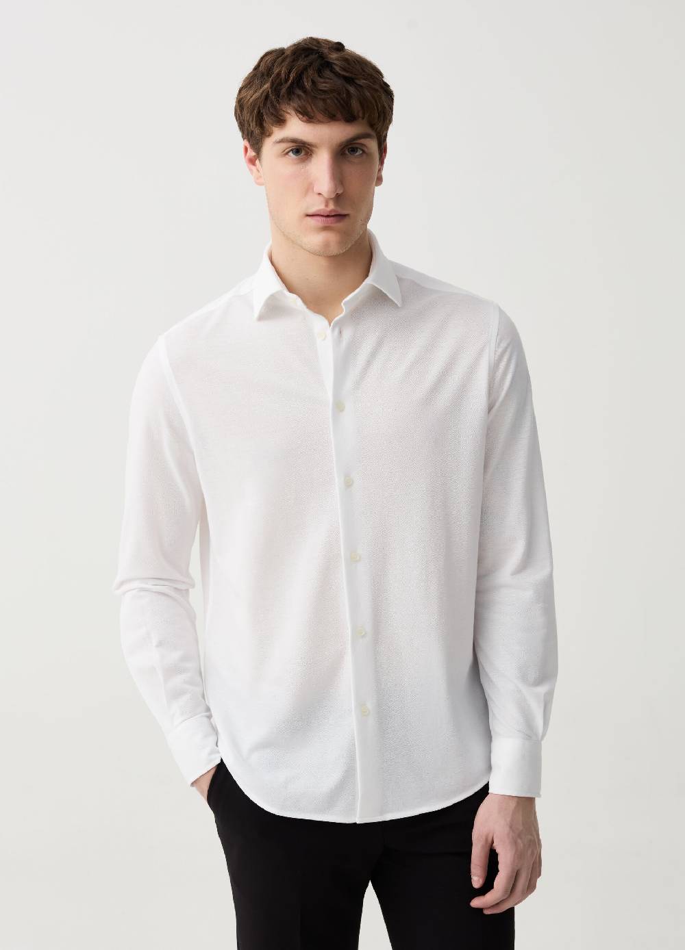 Ovs Camicia regular fit in maglia