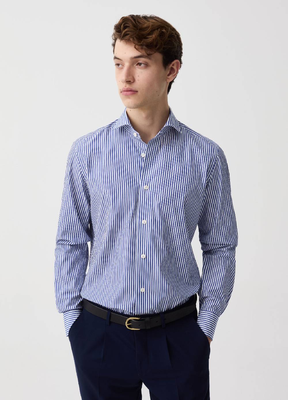 Ovs Camicia slim fit a righe