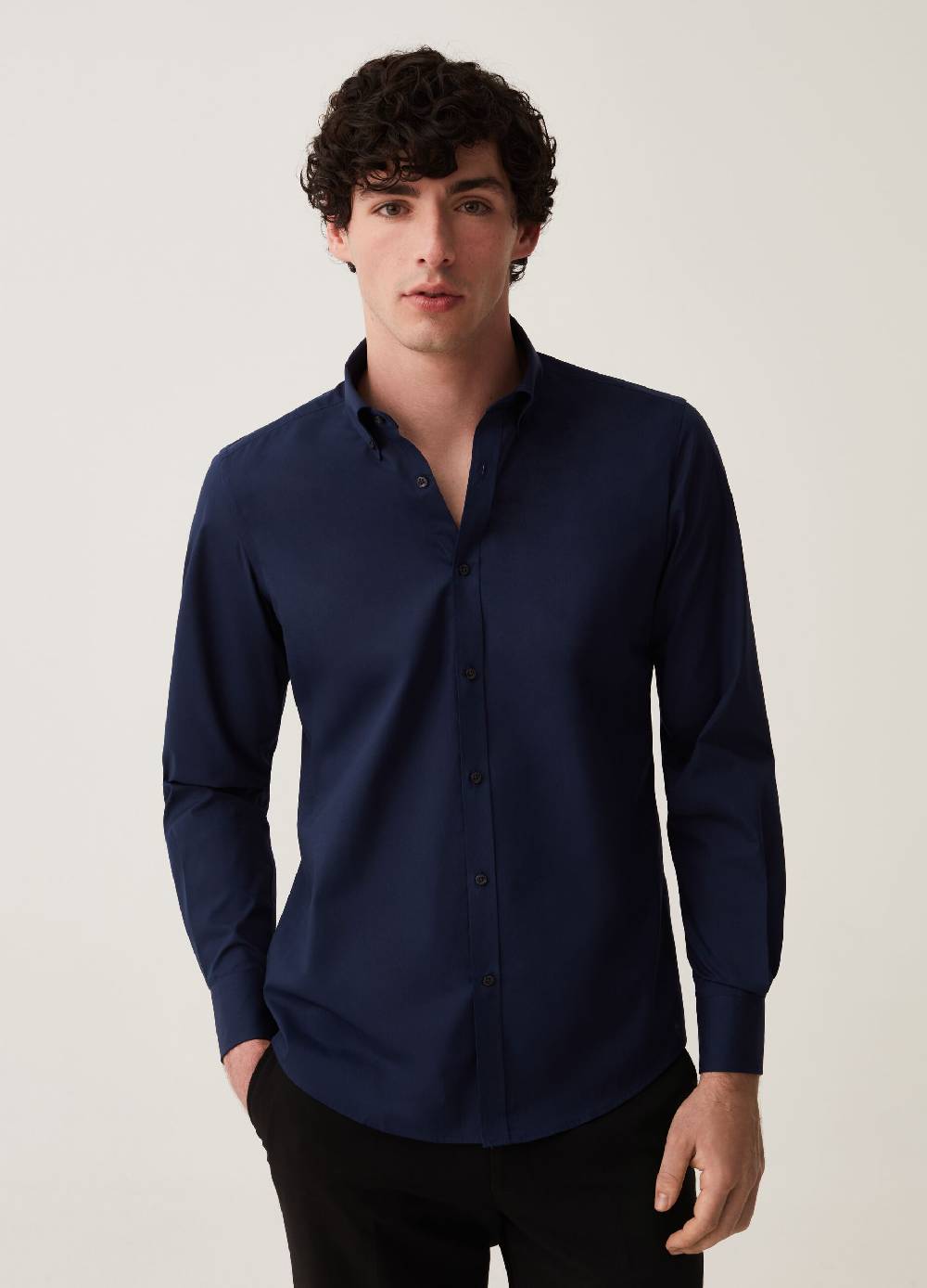 Ovs Camicia slim fit in cotone easy iron