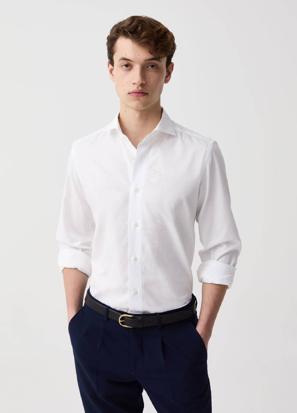 Ovs Camicia slim fit in cotone