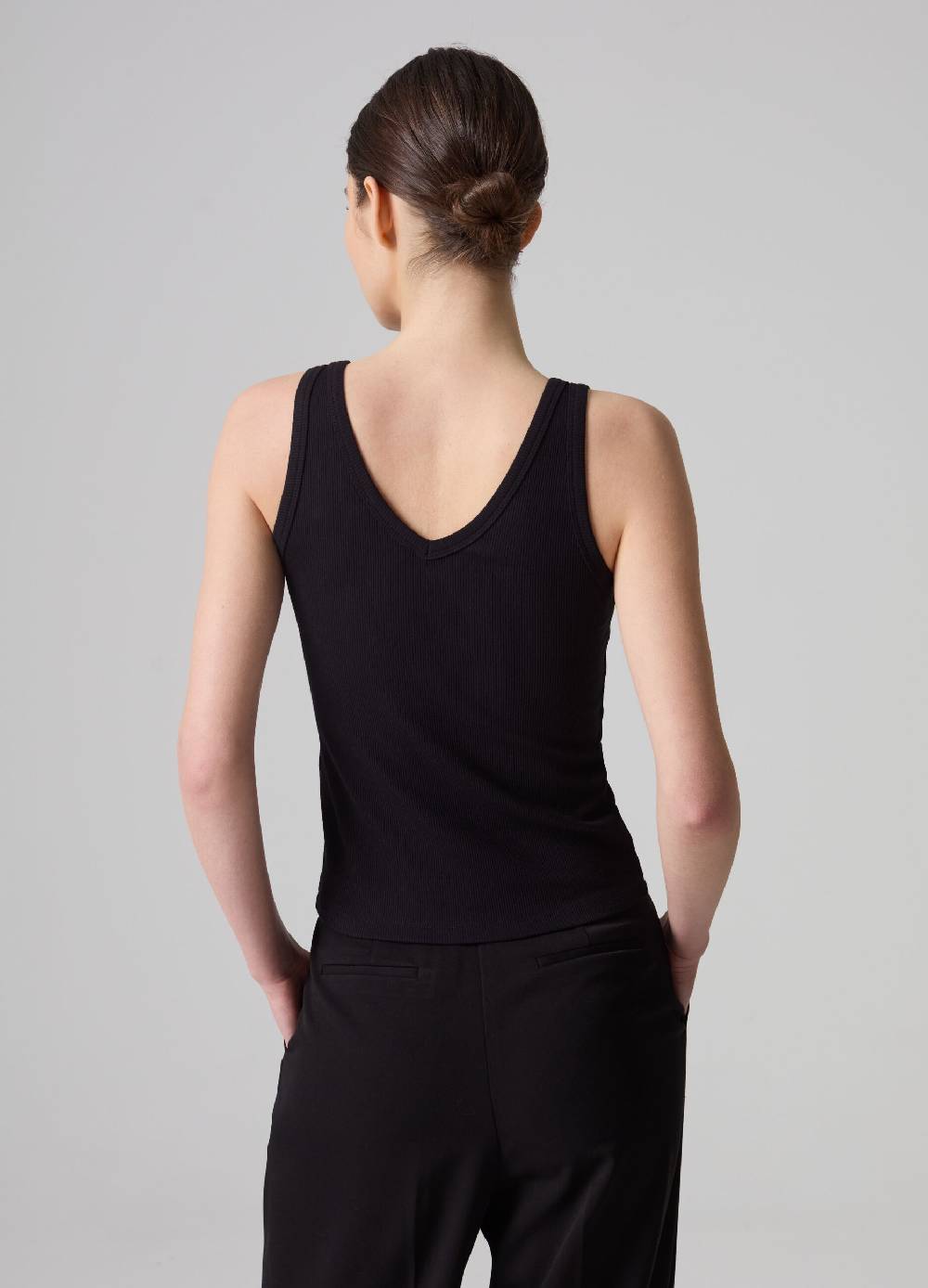 Ovs Canotta Basic In Viscosa Elasticizzata